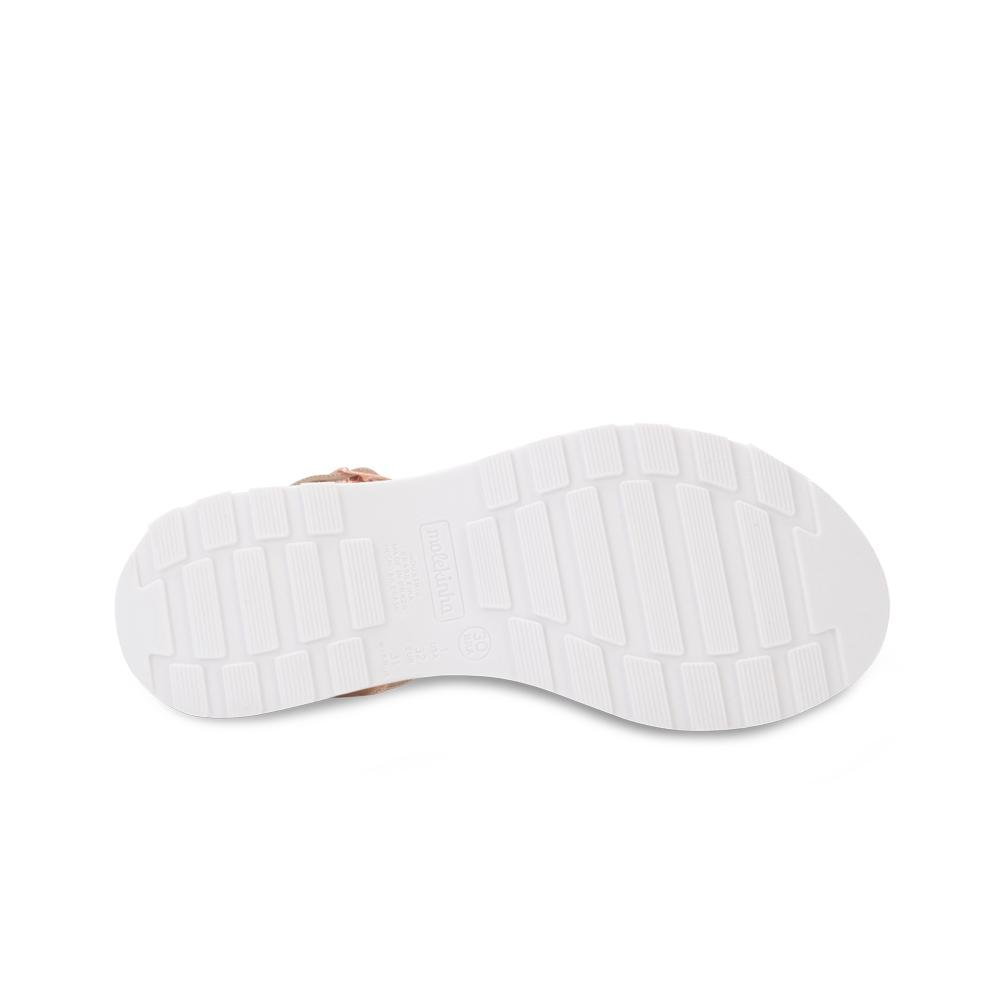 Sandália Molekinha MK24-23612 Bege/Dourado 4