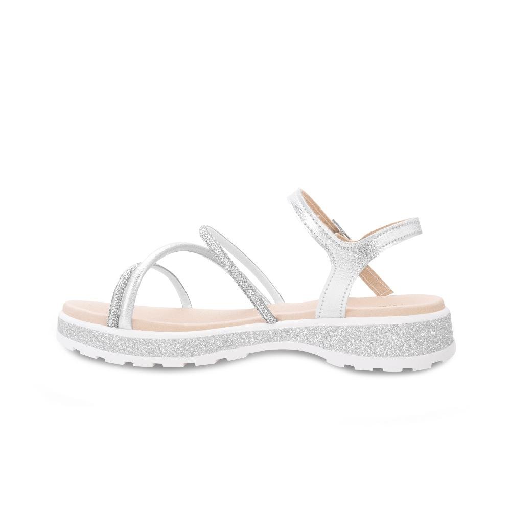 Sandália Molekinha PBO MK24-23612 Prata 3