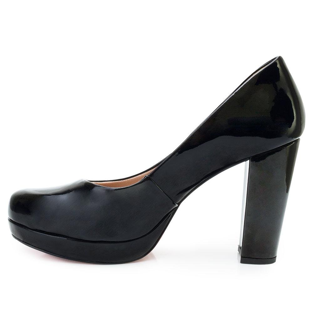 Sapato Meia Pata Sense Bella SB21-1290VZ Preto 2