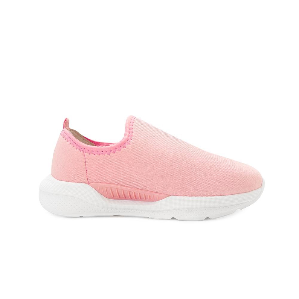 Tênis Slip On Molekinha RB MK24-25731 Rosa/Branco 2