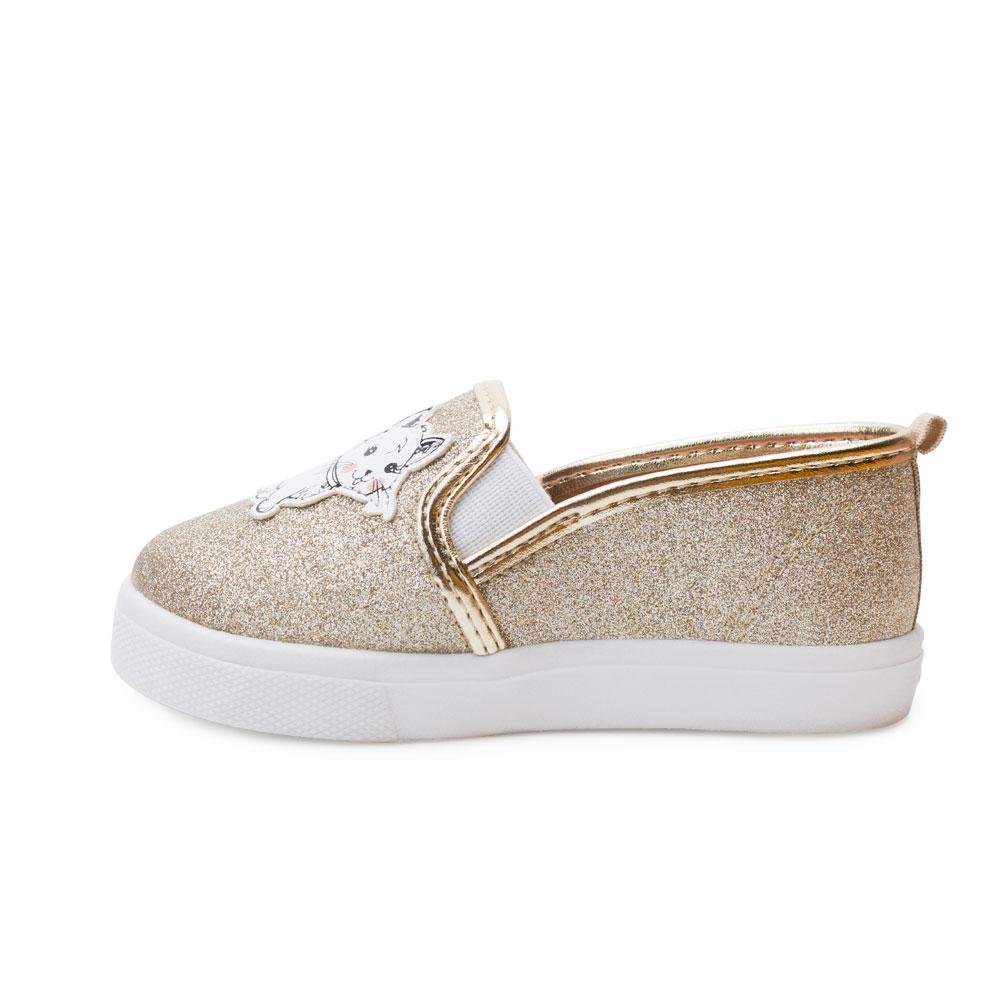 Tênis Slip On Molekinha D Baby MK21-21185 Dourado 2