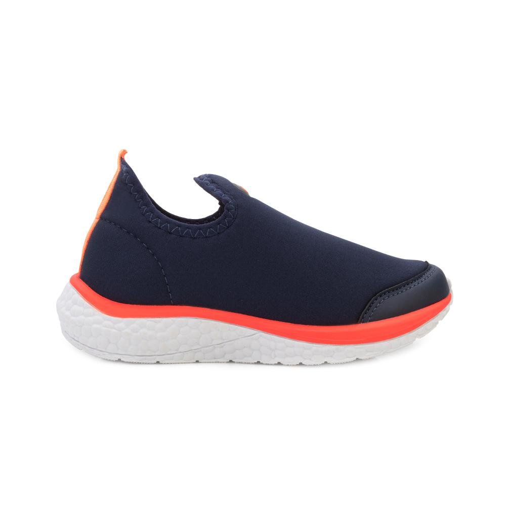 Tênis Iate Via Vip Infantil ML VV25-VV9516 Marinho/Laranja 2