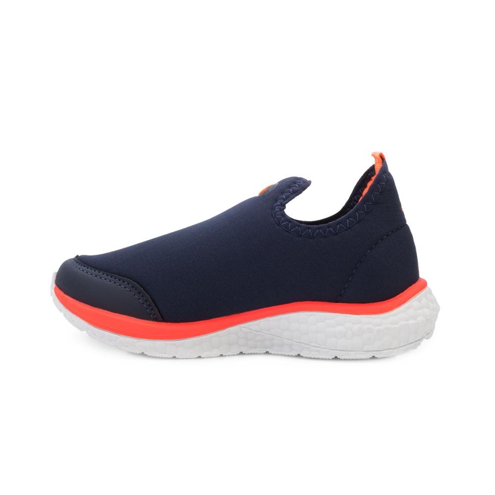 Tênis Iate Via Vip Infantil ML VV25-VV9516 Marinho/Laranja 3