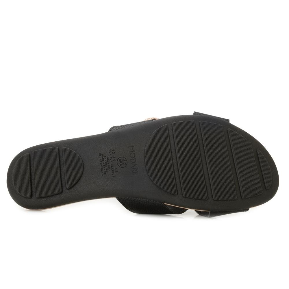 Chinelo Modare Ultra Conforto PN MD25-71631 Preto/Nude 4
