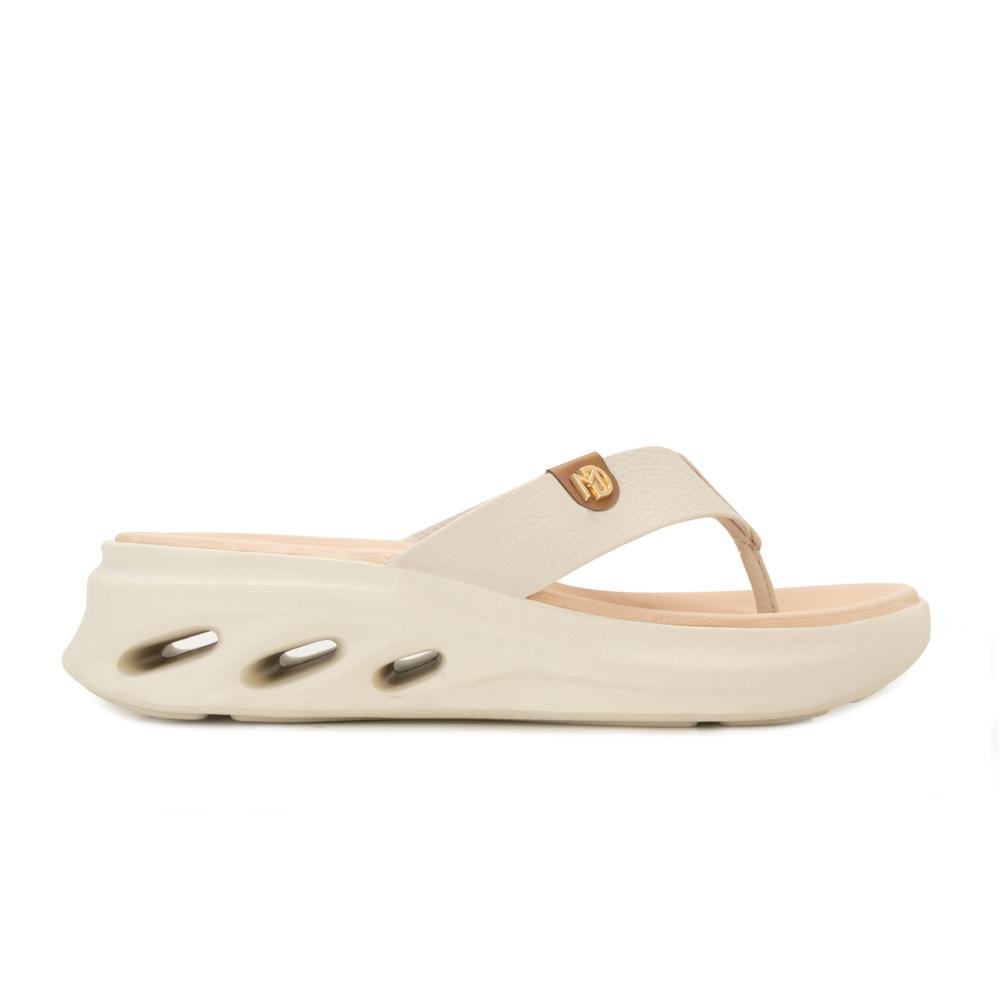 Chinelo de Dedo Modare Ultra Conforto PC MD25-72151 Creme/Dourado 2