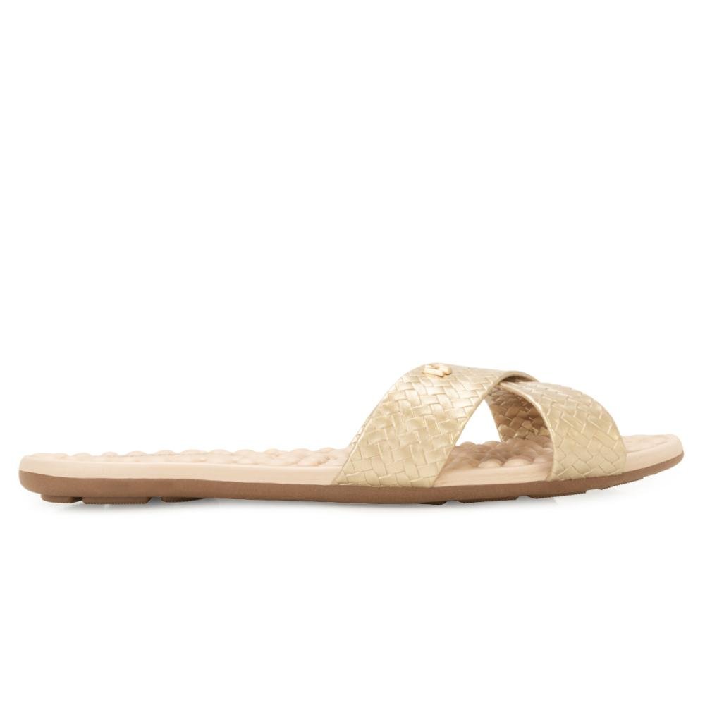 Chinelo Modare Ultra Conforto DR MD25-71631 Dourado 2