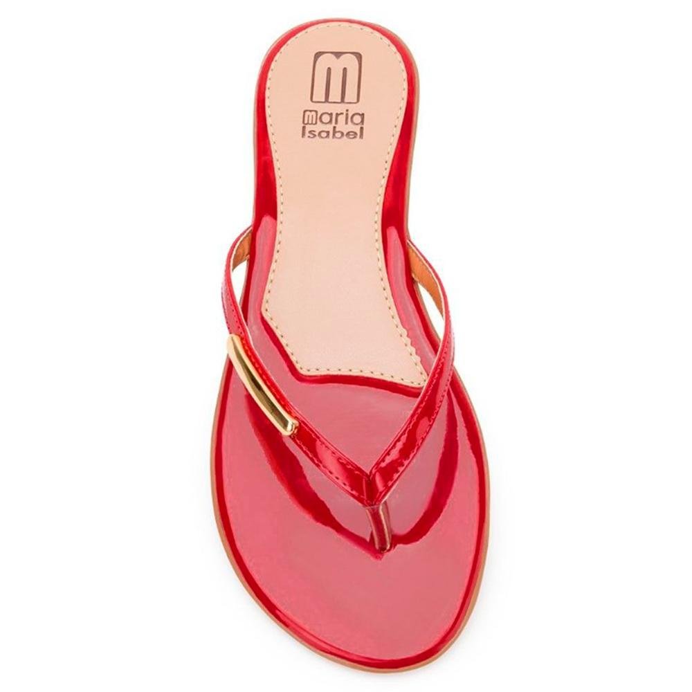 Rasteira Maria Isabel V MI25-17142 Vermelho 4