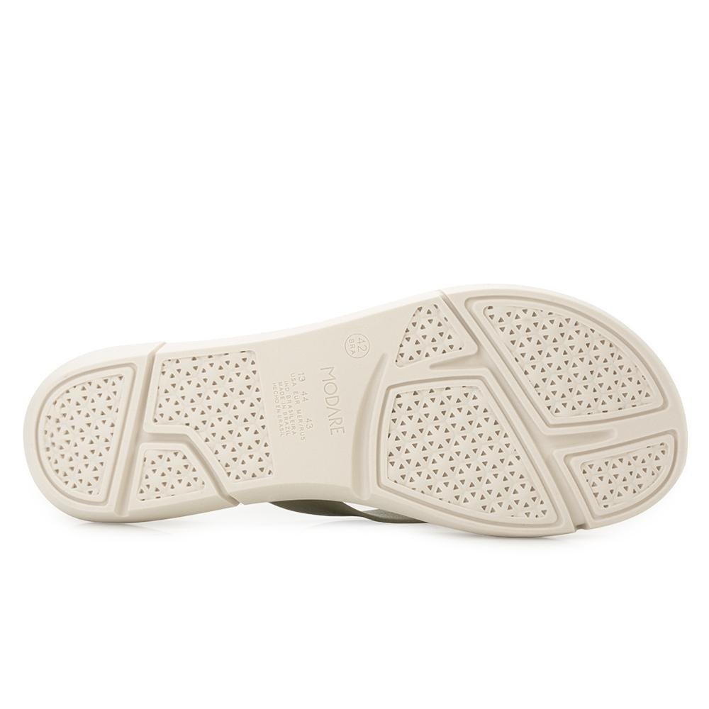 Chinelo de Dedo Modare VB MD25-71991 Verde/Bege 4