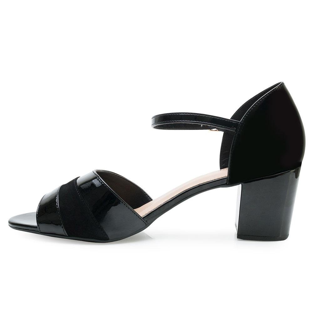 Sandália Lady Queen PT AN25-12909 Preto 2