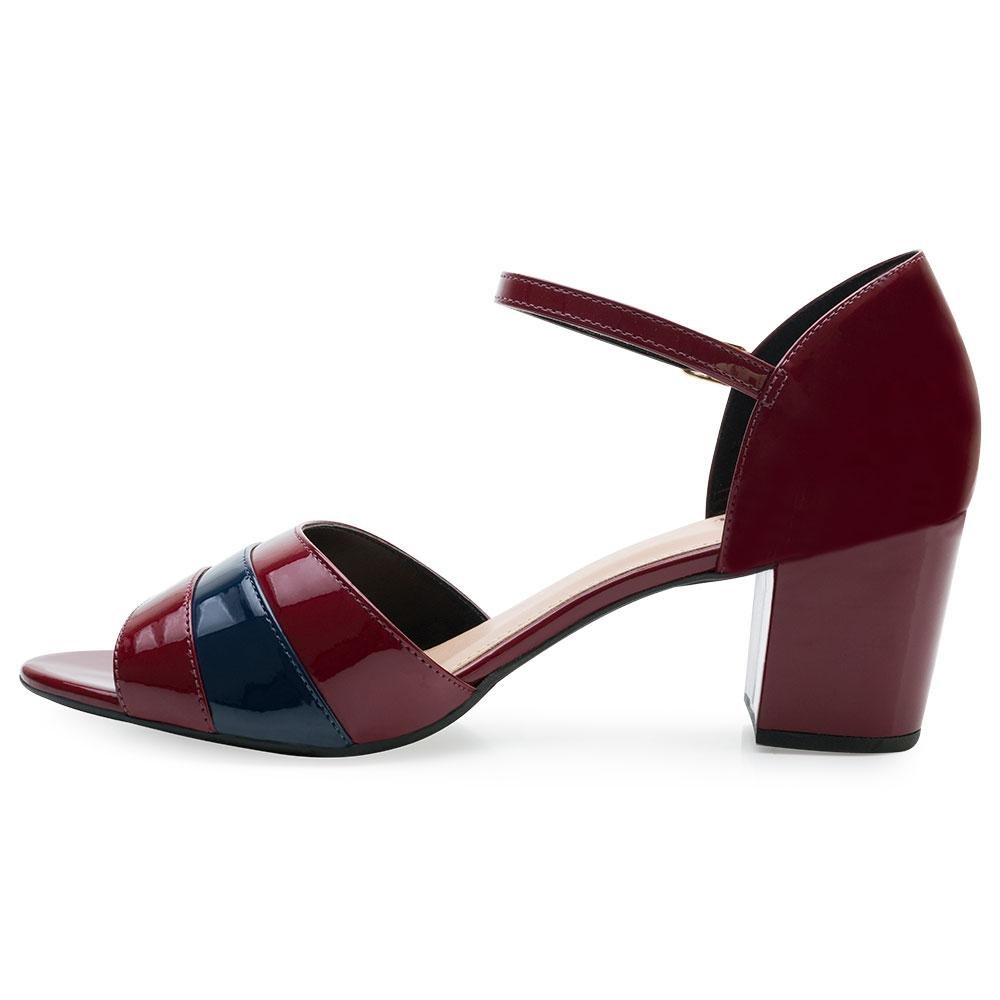 Sandália Lady Queen V AN25-12909 Vinho 2