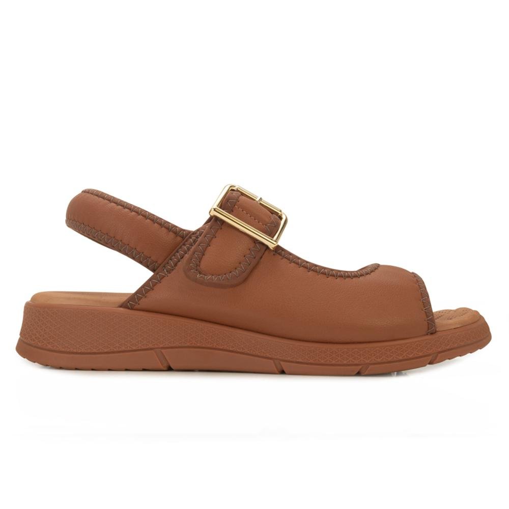 Sandália Piccadilly C PD25-57101 Caramelo 2