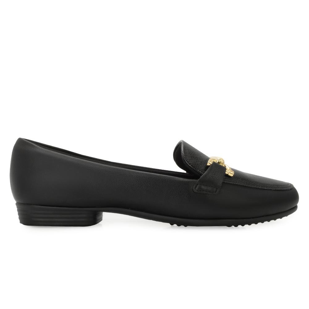 Sapato Mocassim Piccadilly PT PD25-25026 Preto 2