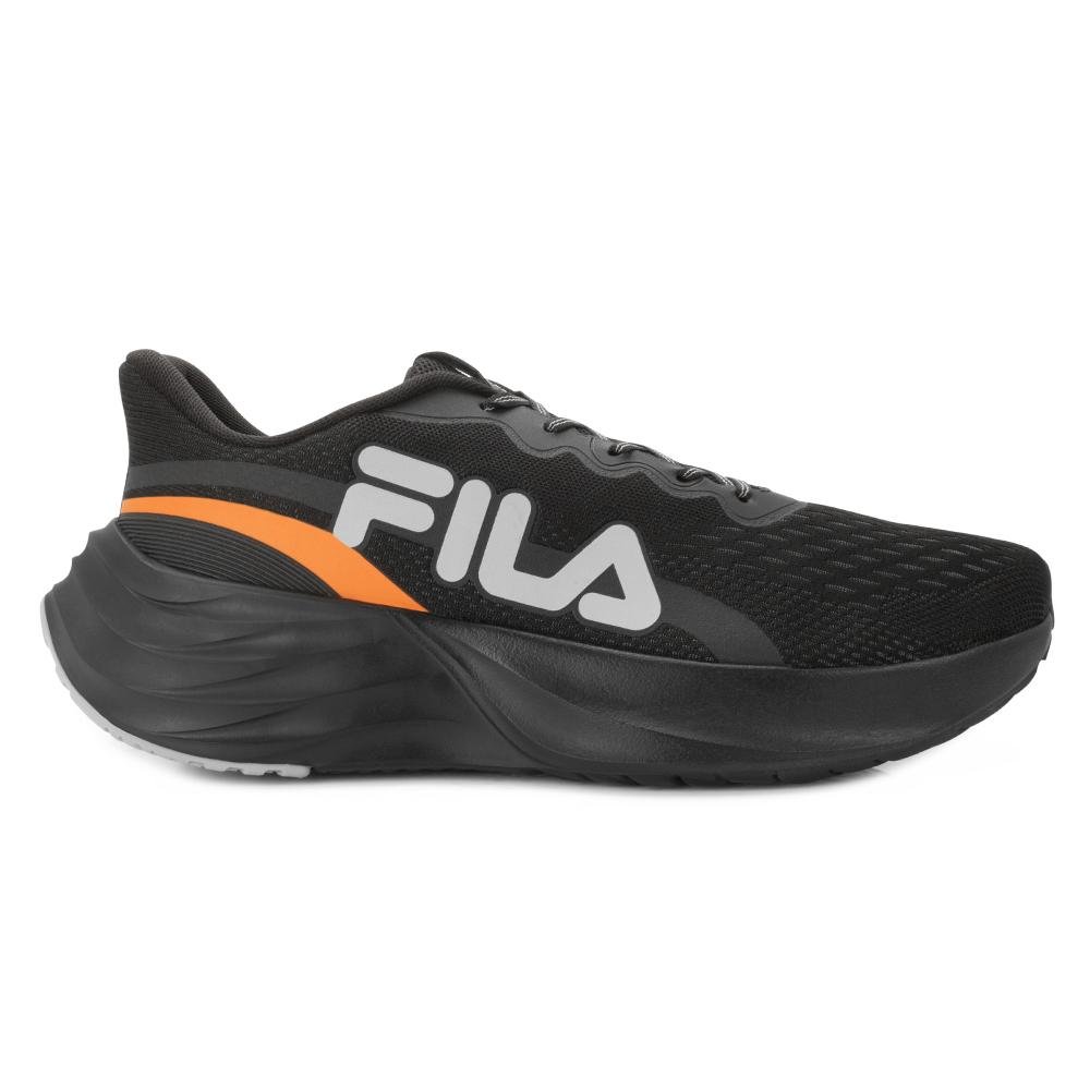 Tênis Fila Comet 2 FL25 TAM 45 ao 48 PL Preto/Laranja 2