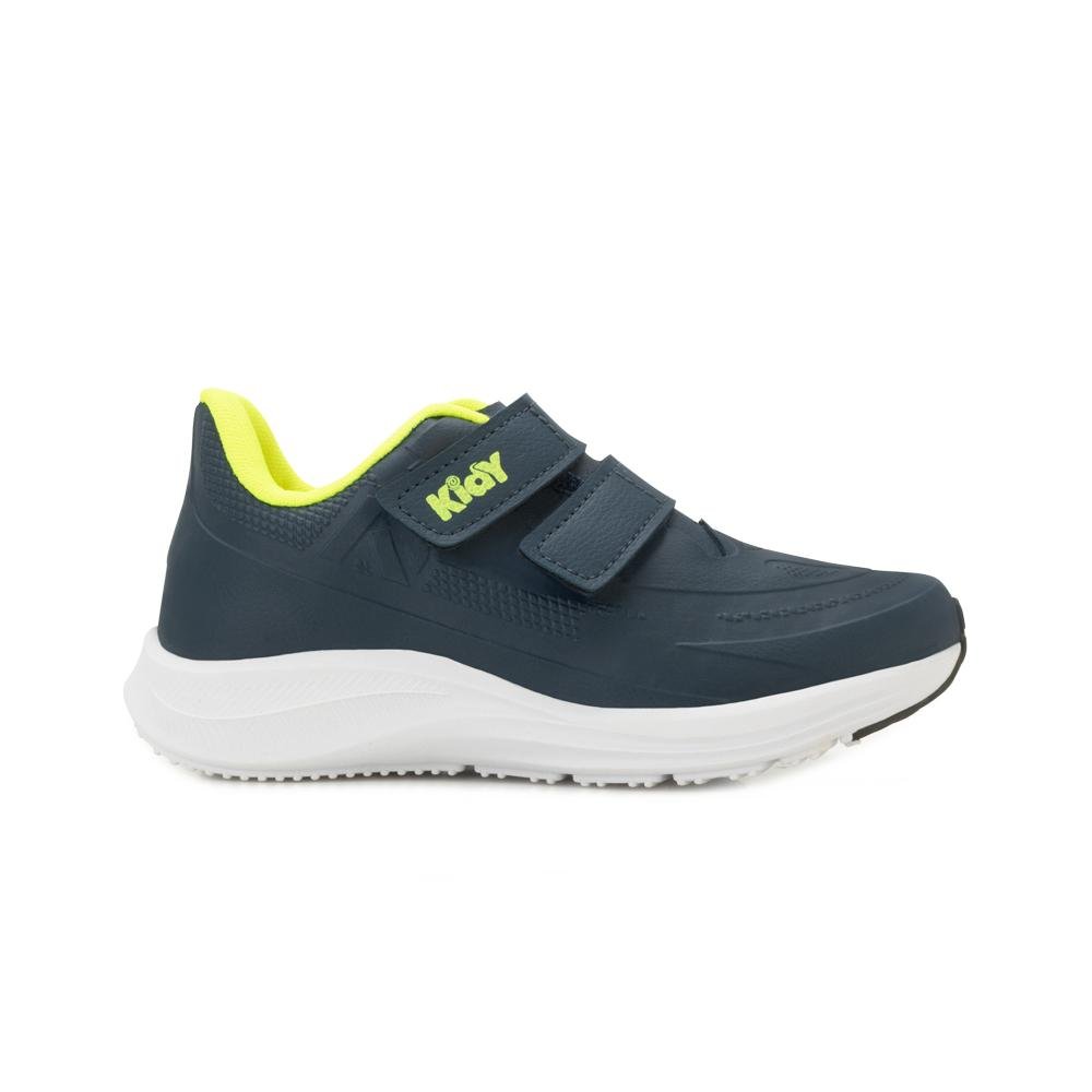 Tênis Kidy Super Conforto Infantil MA KD25-43800 Marinho/Amarelo 2