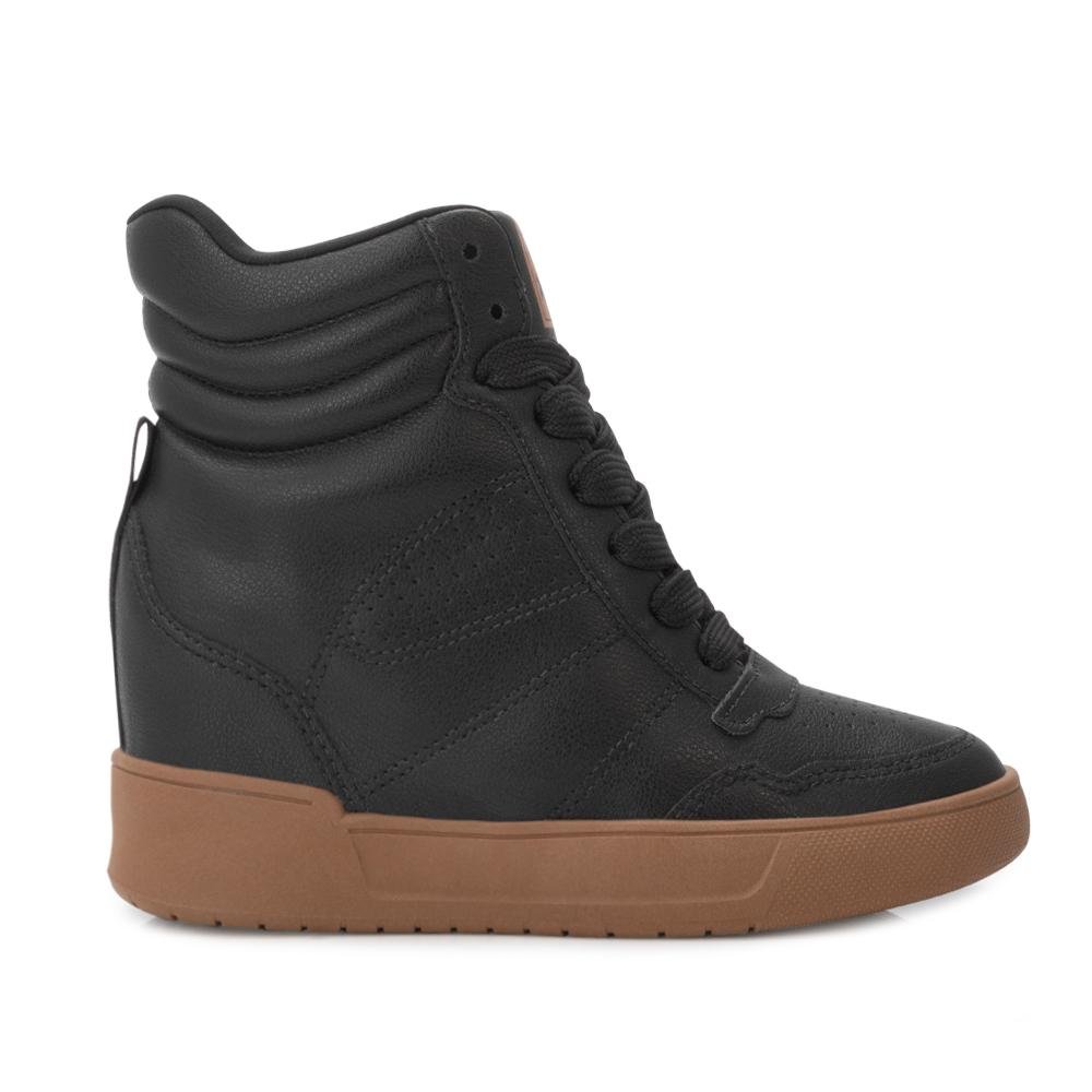 Tênis Sneaker Ramarim PC RM25-25912 Preto/Caramelo 2