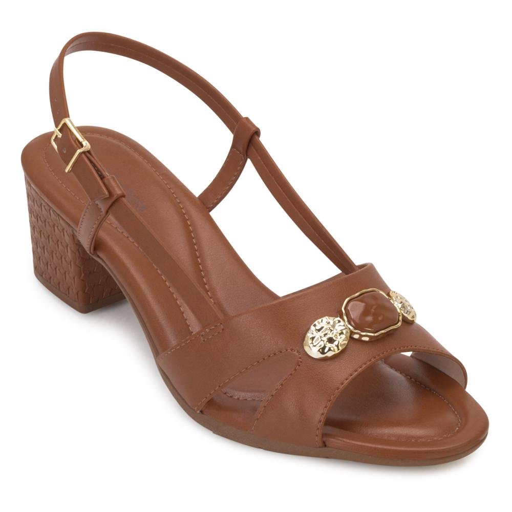 Sandália Comfortflex CD Salto CF25-25574