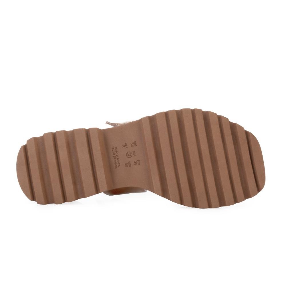 Sandália Plataforma C Ramarim RM25-25382 Caramelo 4