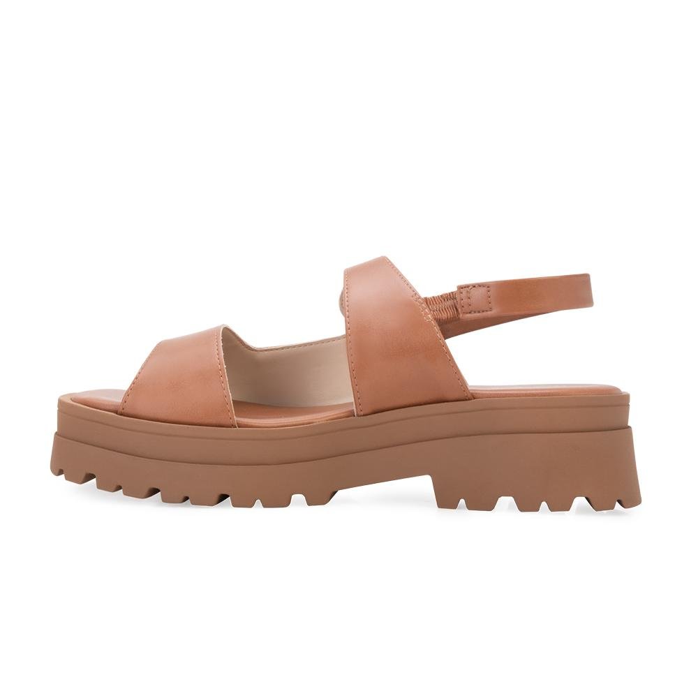 Sandália Plataforma C Ramarim RM25-25382 Caramelo 3