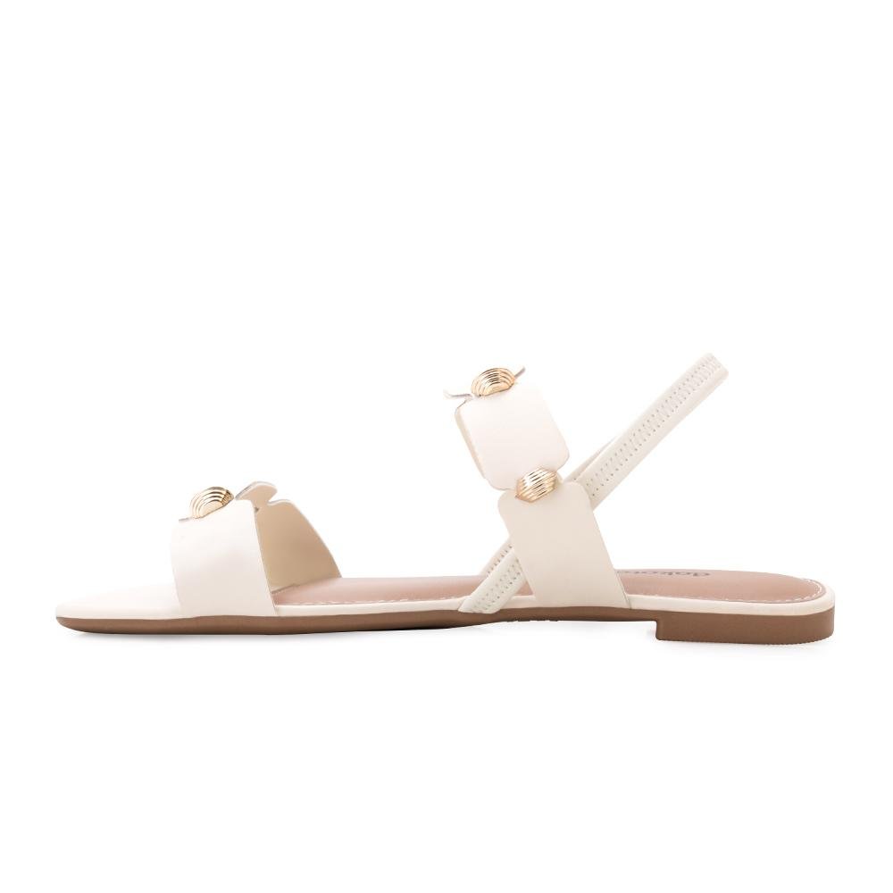 Sandália Rasteira C Dakota DT25-Y9274 Creme 3