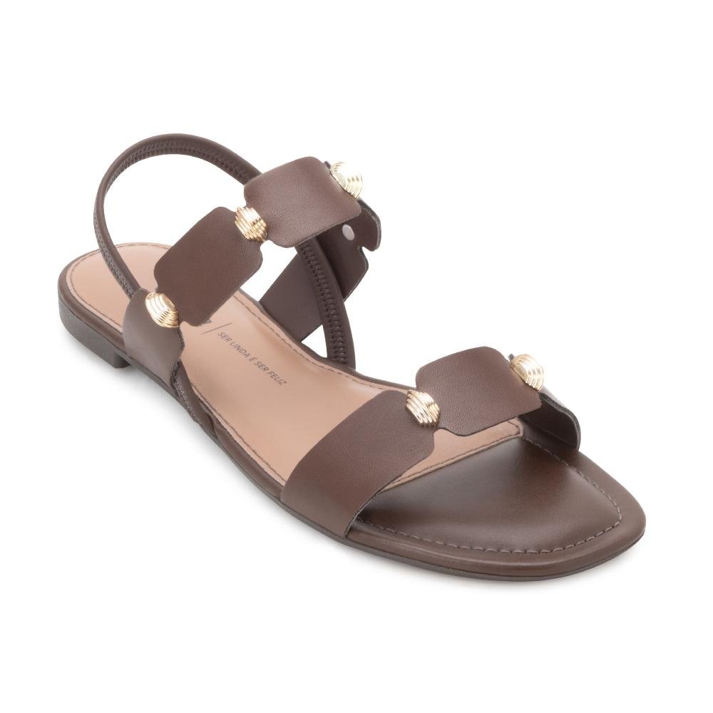 Sandália Rasteira M Dakota DT25-Y9274 Marrom 1