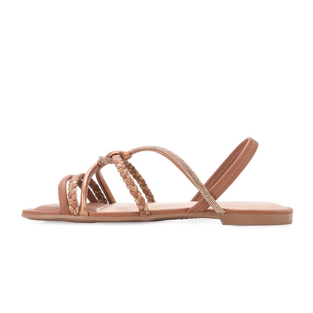 Sandália Rasteira CB Dakota DK25-Y9601 Caramelo/Bronze 3