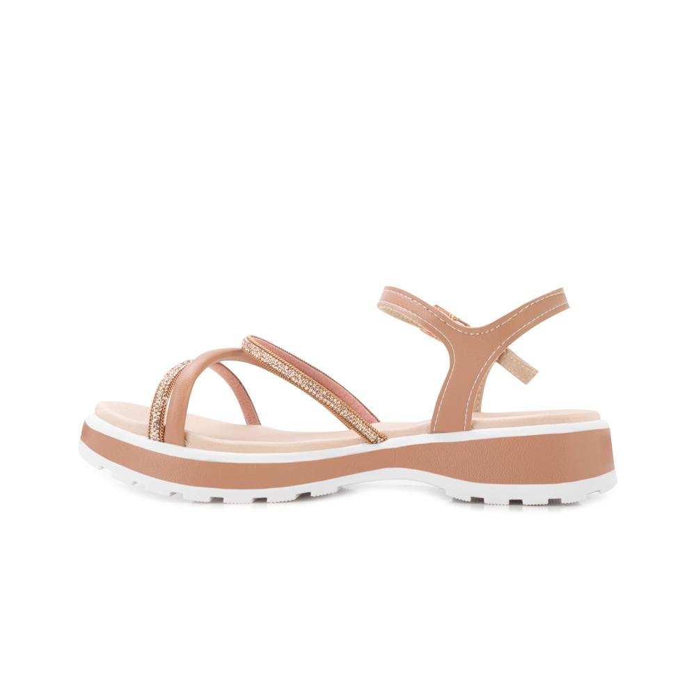 Sandália Molekinha NR MK25-23612 Nude/Rosa 3