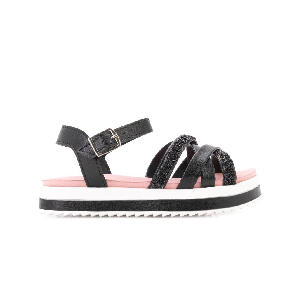 Sandália Molekinha PB Plataforma MK25-23051 Preto 2