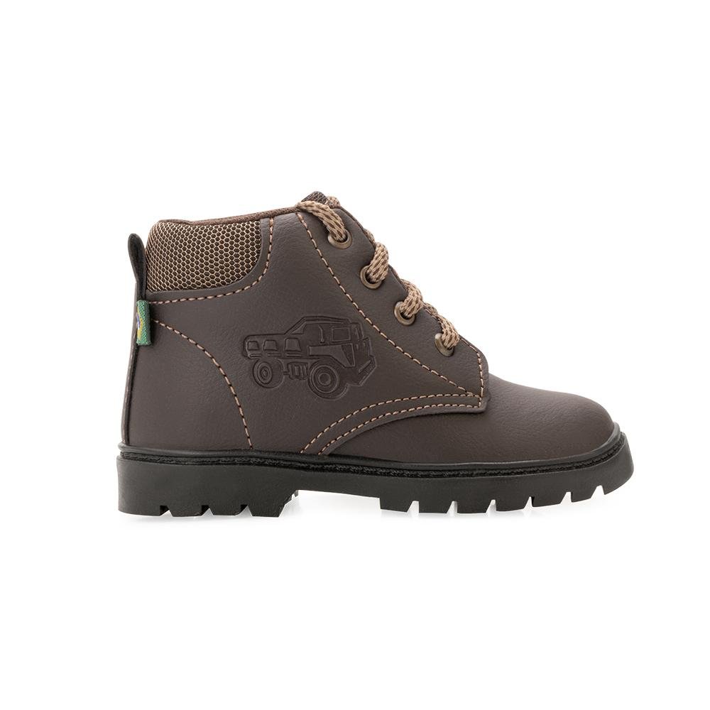 Bota Adventure M Gibizinho Infantil B14 Marrom 2