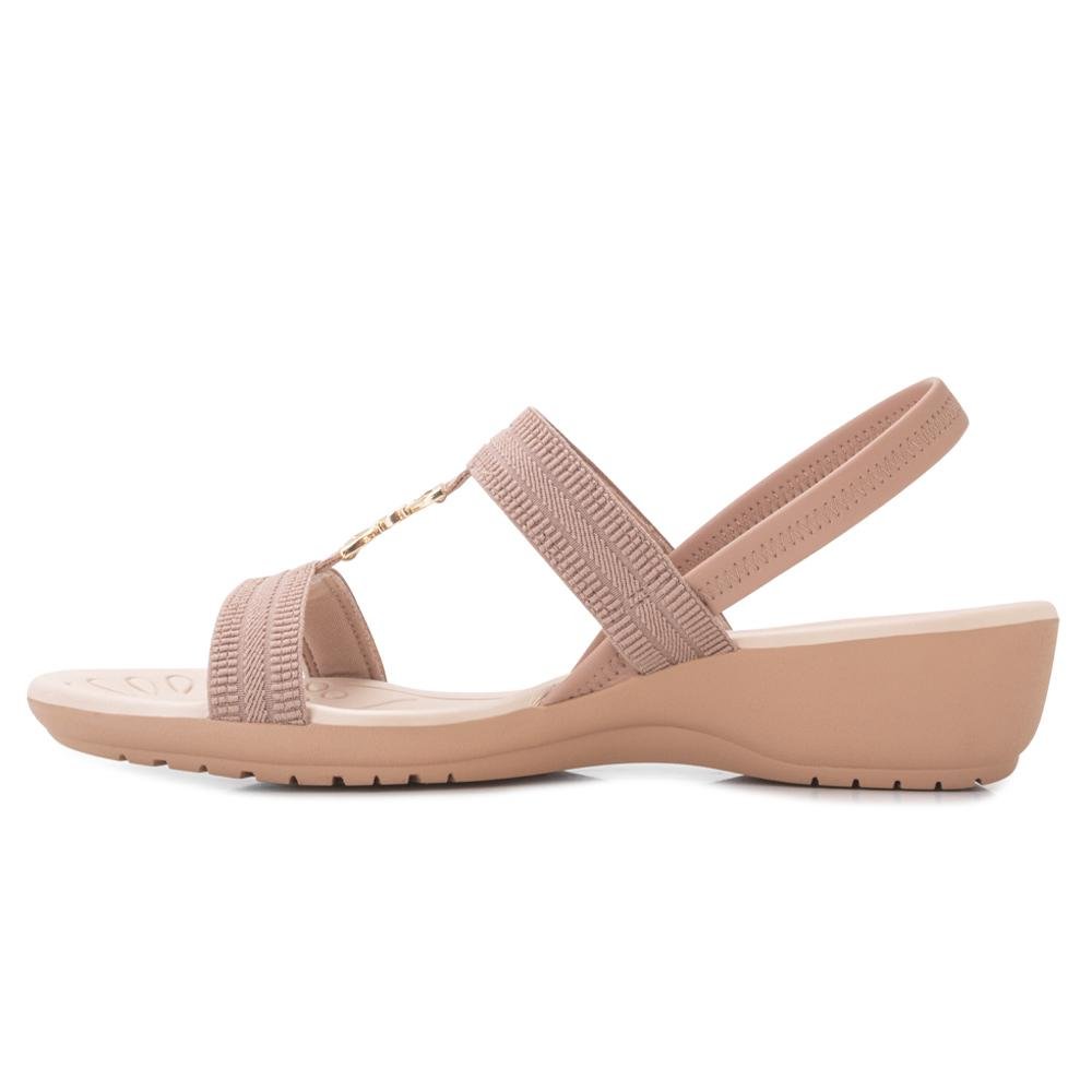 Sandália Anabela Campesi C CP25-CE231 Nude 3