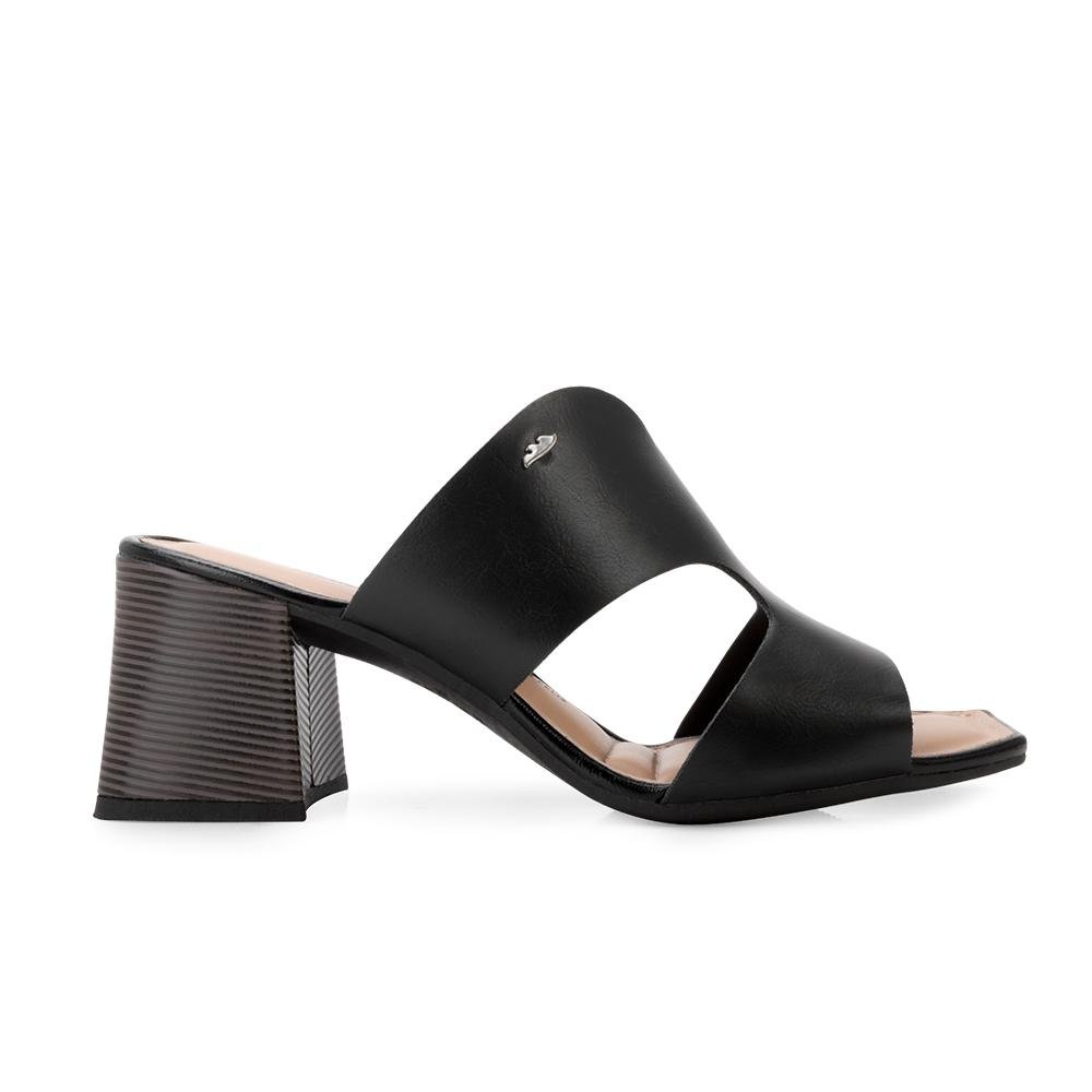 Tamanco Salto Bloco Dakota P-N DT25-Y9191 Preto 2