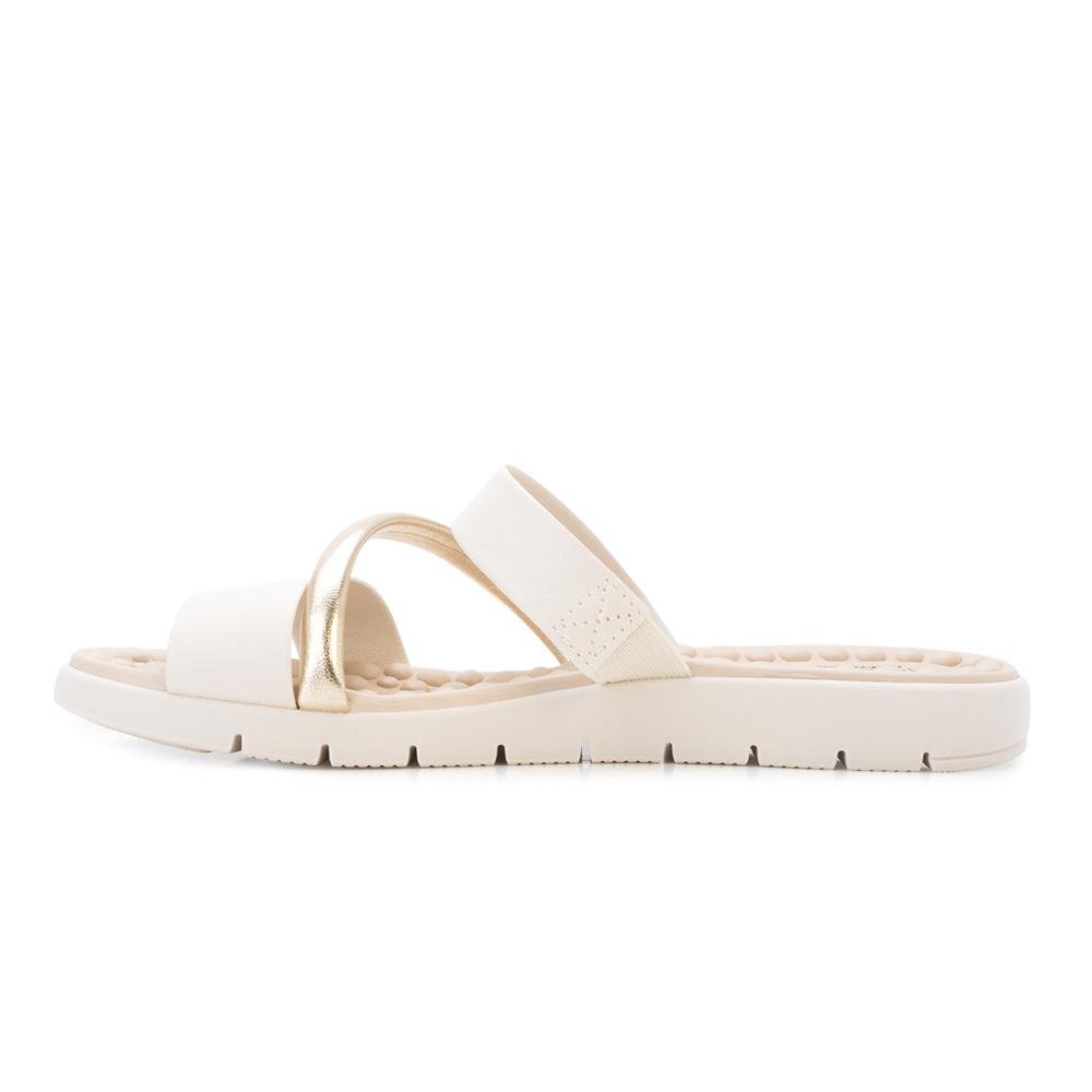 Chinelo Modare C-D MD25-71623 Creme/Dourado 3