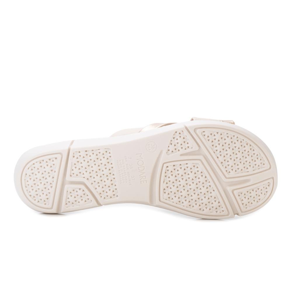 Tamanco Modare C-D MD25-71421 Creme/Dourado 4