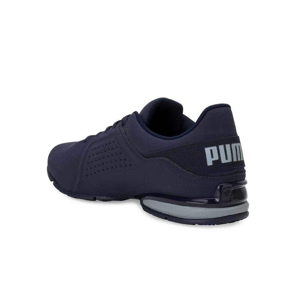 Tênis Puma Viz Runner Bdp E Meia Pm22 19162 Azul 