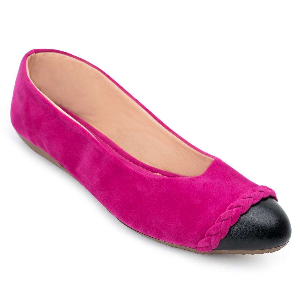Sapatilha Bicolor Michelle MC22-6000 Rosa 1