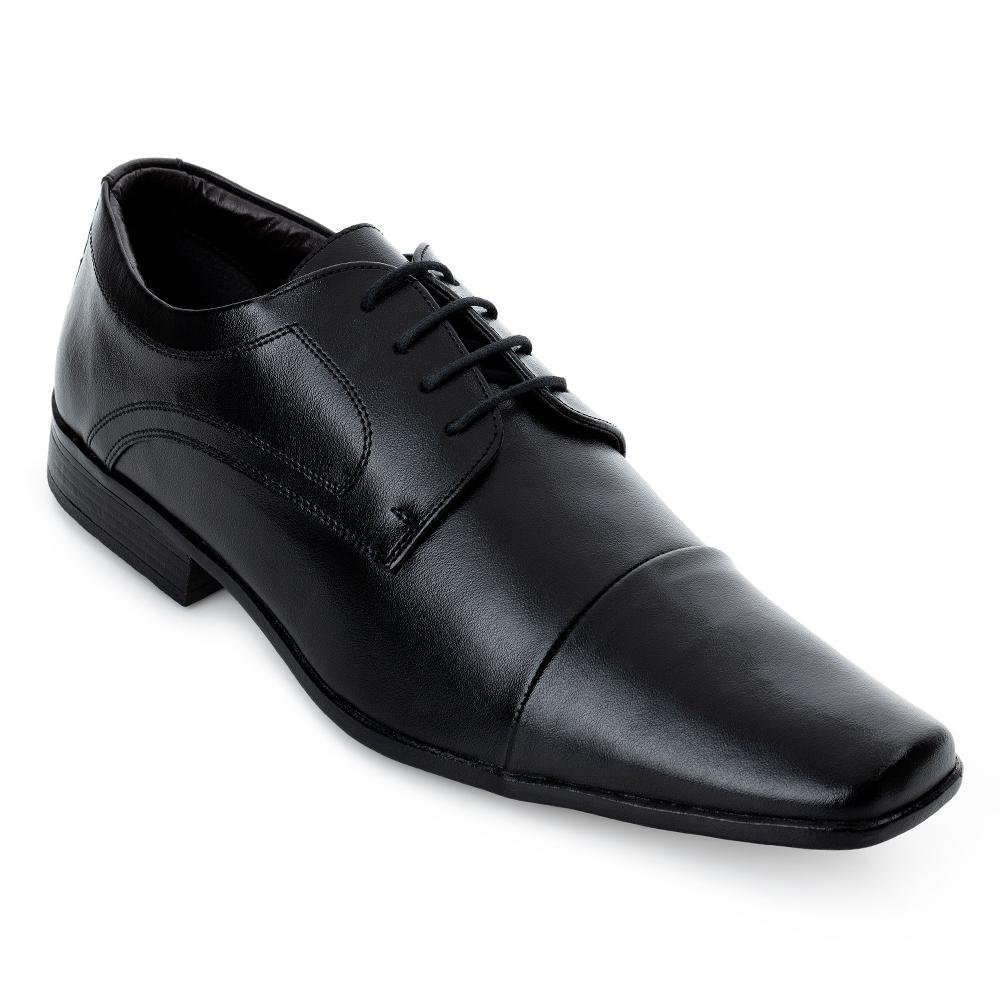 Sapato Social Sapataria Bertelli BT22-70018 Masculino 1414 Preto 1