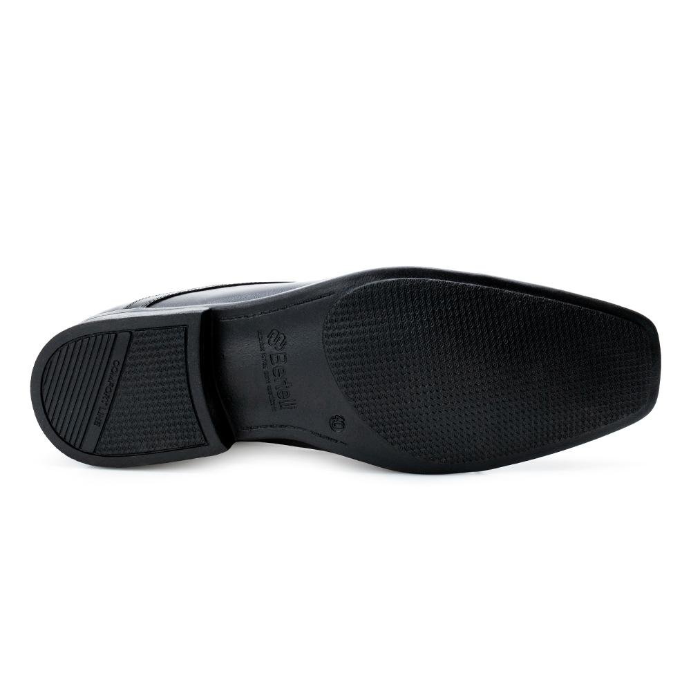 Sapato Social Sapataria Bertelli BT22-70018 Masculino 1414 Preto 3