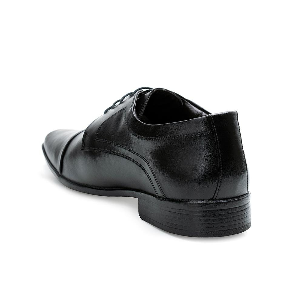 Sapato Social Sapataria Bertelli BT22-70018 Masculino 1414 Preto 4