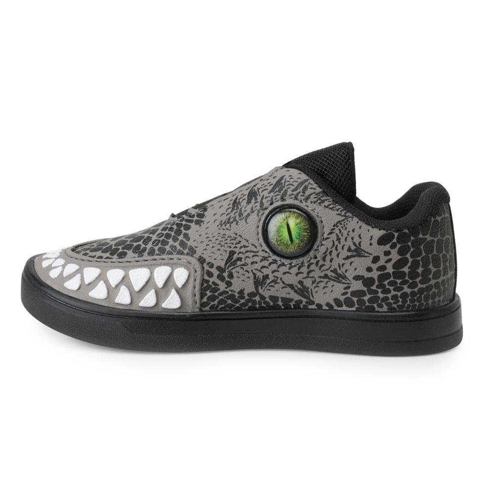 Tênis Batatinha Dinossauro Infantil BT20-264 Cinza 2