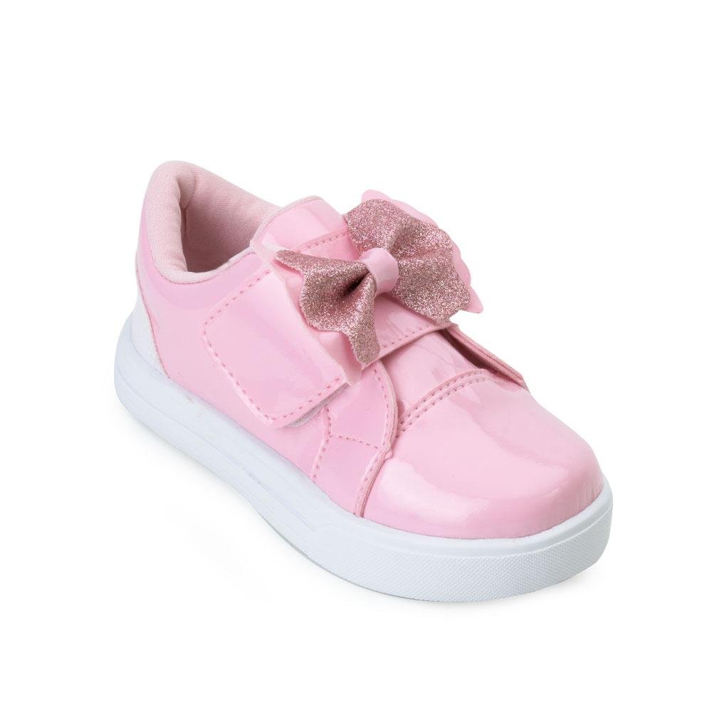 Tênis Casual Baby Anjo Infantil BA22-3700 Rosa 1