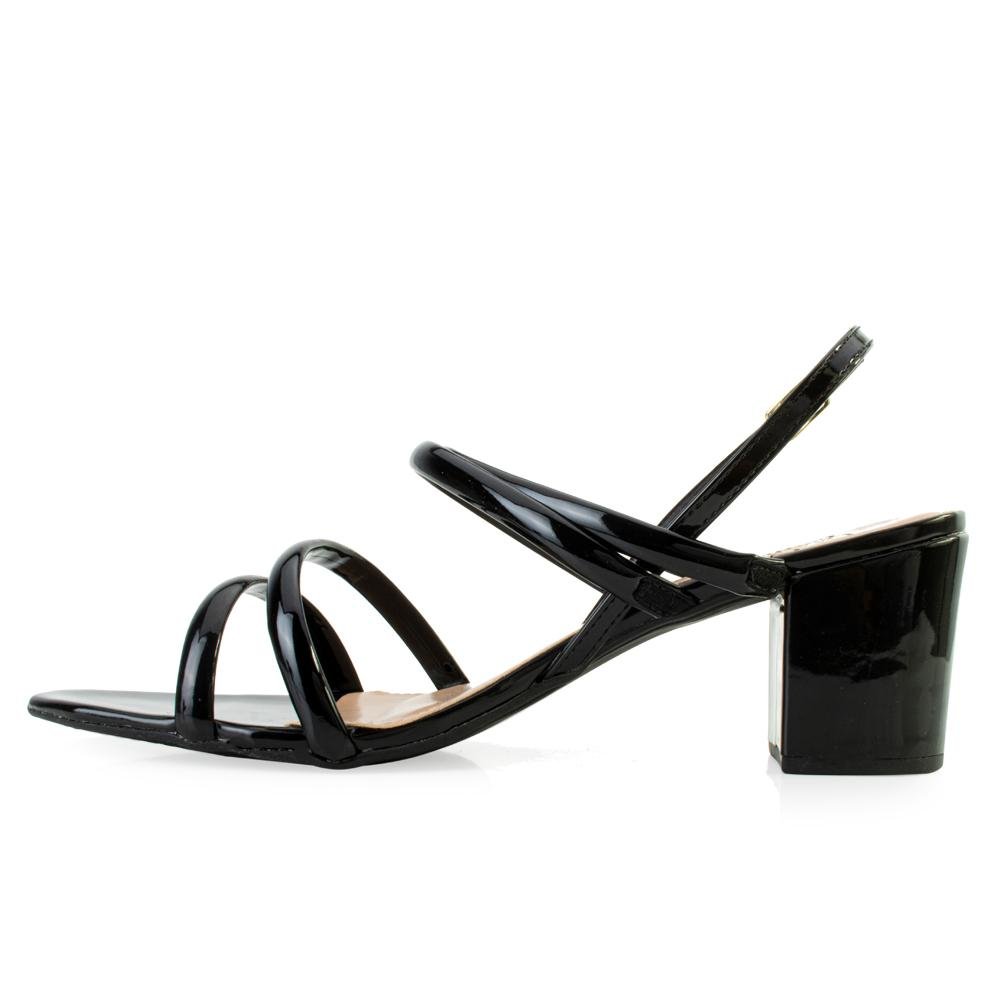 Sandália Lady Queen AM23-12903 Preto 2