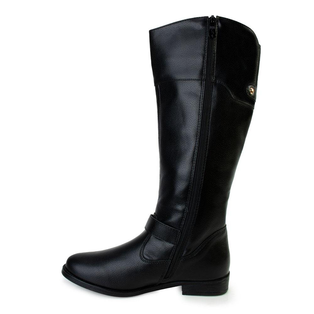 Bota Montaria Pink Moon Juvenil PTO MC23-79514 Preto 2