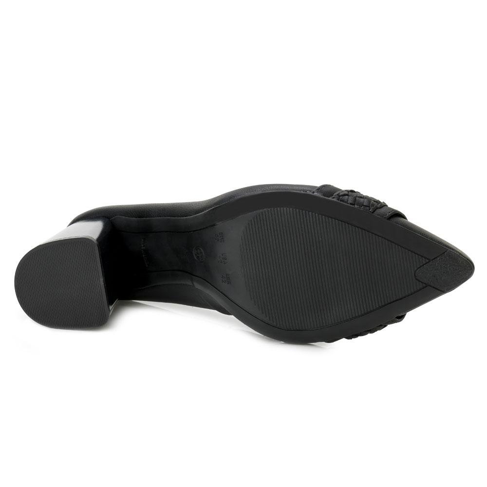 Sapato Salto Bloco Sense Flex AN20-2748 Preto 3