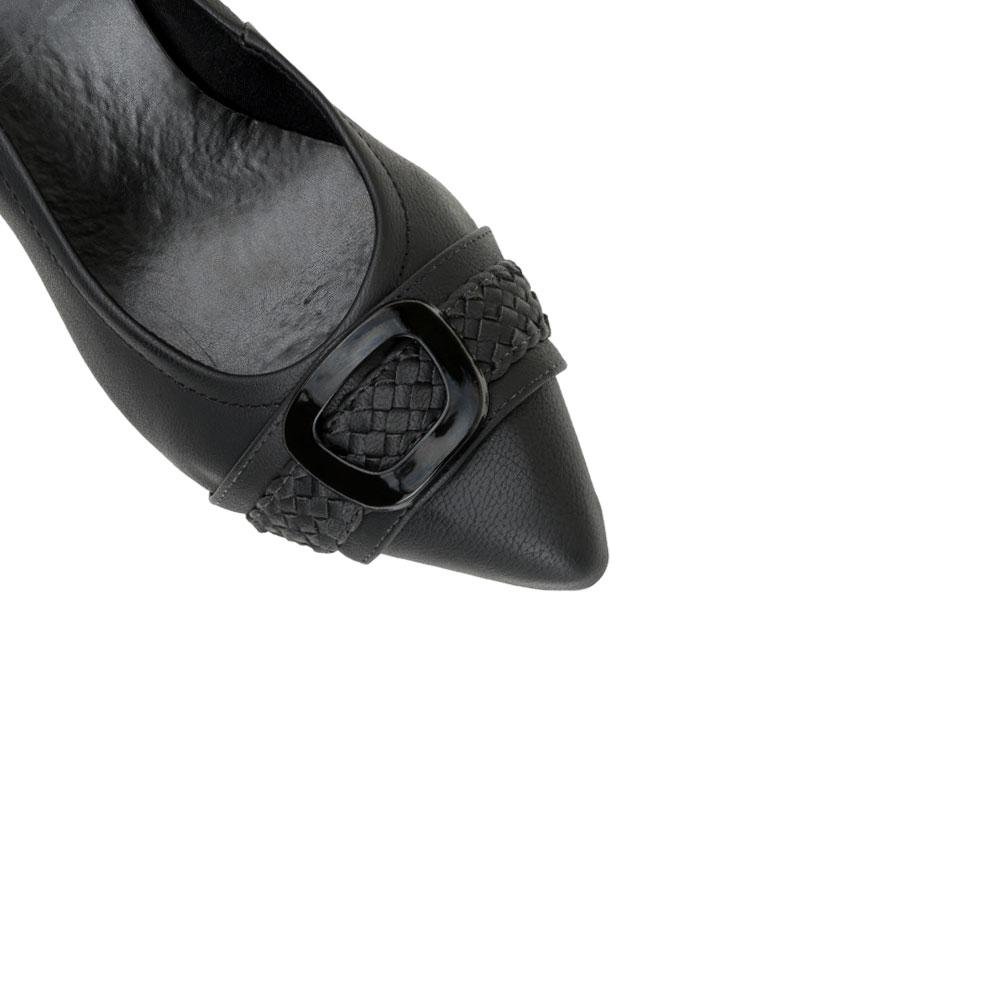 Sapato Salto Bloco Sense Flex AN20-2748 Preto 4
