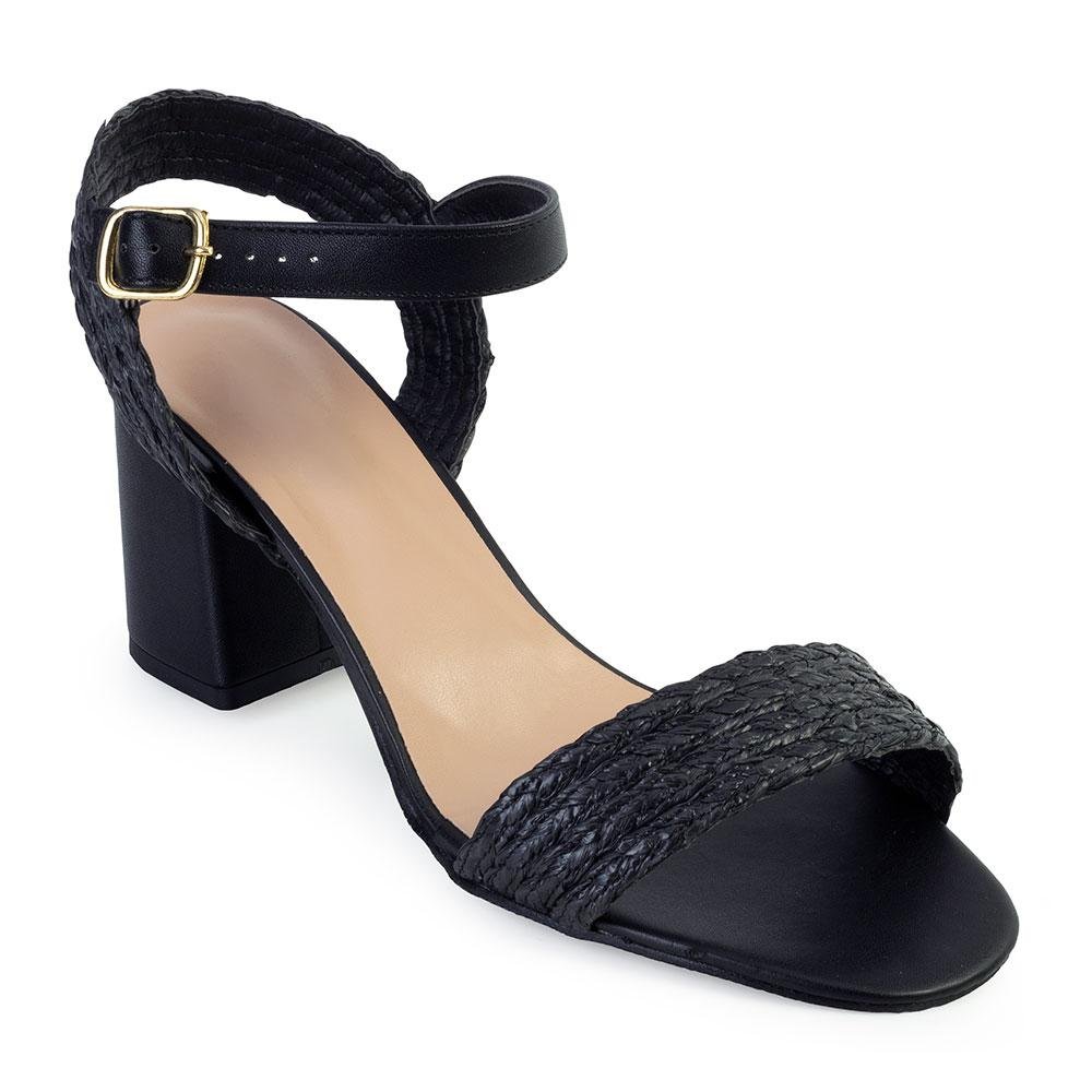 Sandália Salto Sense Fit VT23-16205 Preto 1