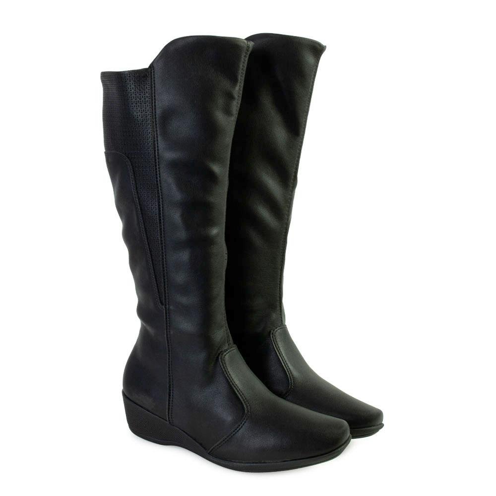 Bota Cano Alto Piccadilly PD23-14319 Preto 4