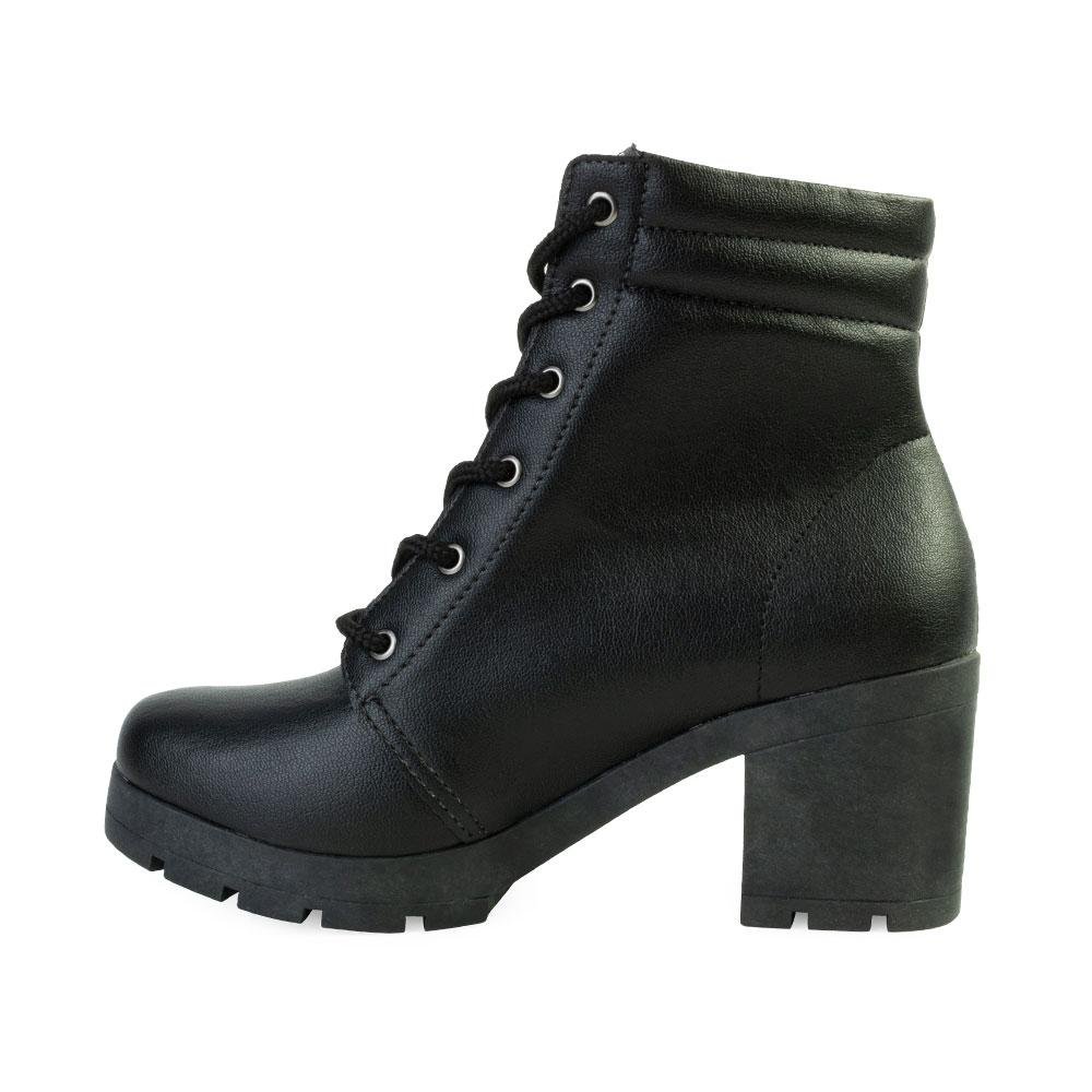 Bota Coturno Valesca PTO VL23-01151 Preto 2