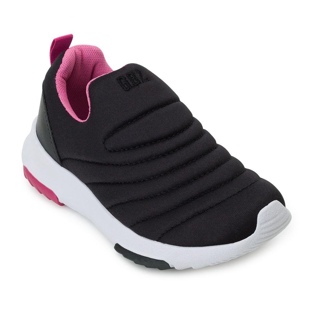 Tênis Iate Gibizinho Infantil GB21-B77 PK Preto 1