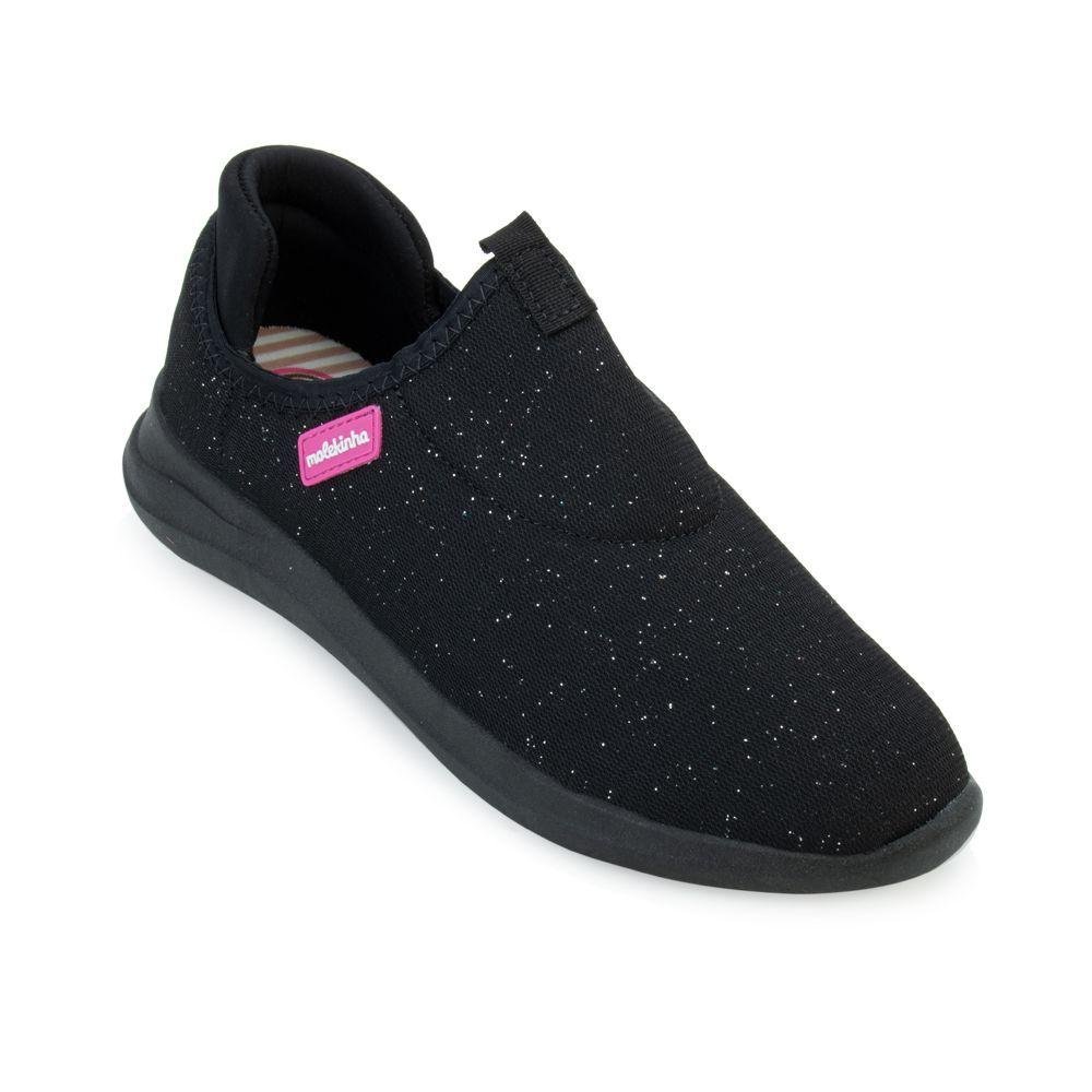 Tênis Slip On Molekinha MK23-25033 Preto 1