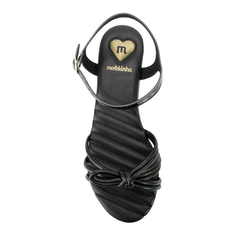 Sandália Molekinha MK23-23182 Preto 4