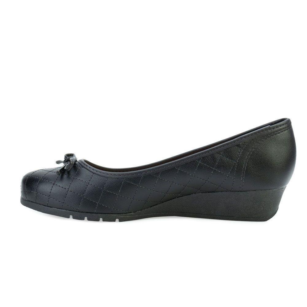 Sapato Anabela Moleca ML23-5156 Preto 2